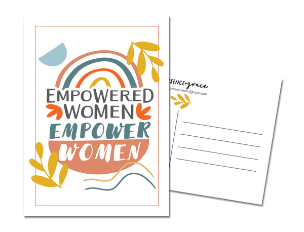 Empowered Women Postcard