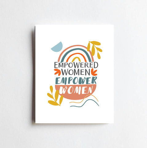 Empowered Women Art Print