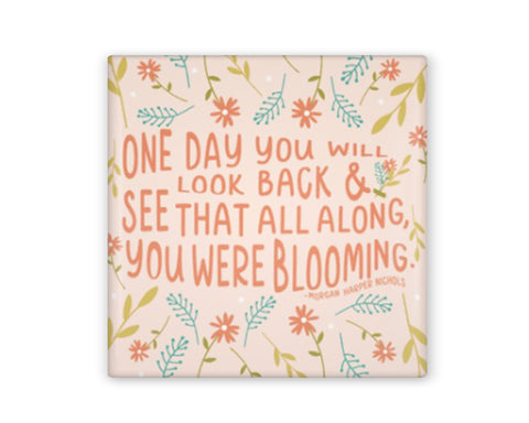 Blooming Sticker | Morgan Harper Nichols Quote Magnet