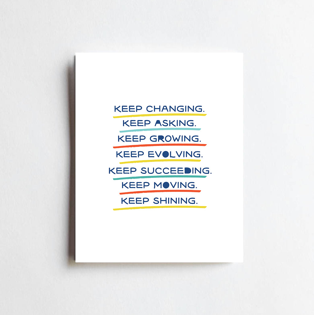 Keep Shining Art Print