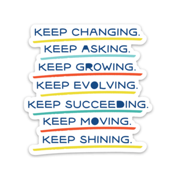 Keep Shining Sticker