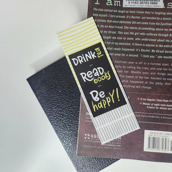 Drink Tea, Be Happy! Bookmark